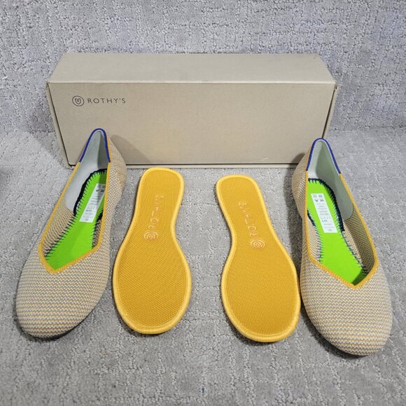 Rothy’s The Flat Dandelion Slip On Shoes Women's Size US 6, 8.5, 9, 11.5 - Picture 7 of 10